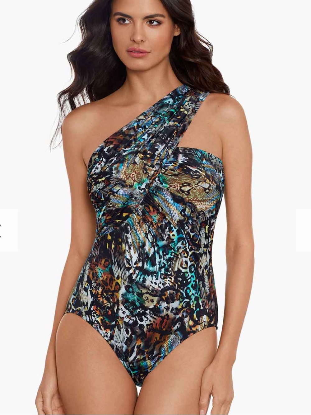 Magicsuit Goddess One piece in Posh Mosh Multi Snake Print. NWT sz14